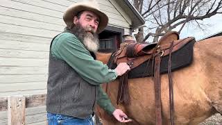 Saddling Horses Part 2 - Cinches, Back Cinches and Breast Collars by Dry Creek Wrangler School 21,651 views 3 months ago 36 minutes