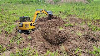 Bruder rc excavator conversion ll More digging!