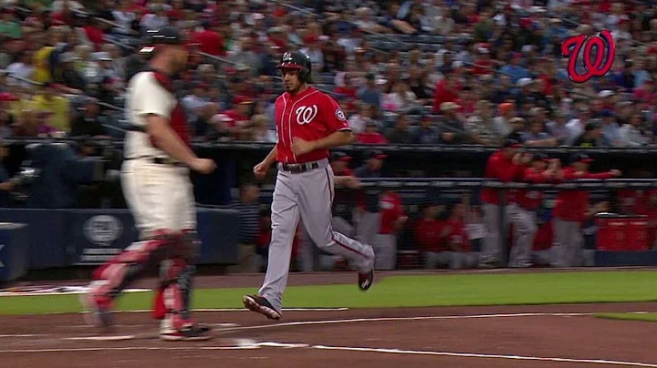 WSH@ATL: Ramos opens the scoring with two-run single