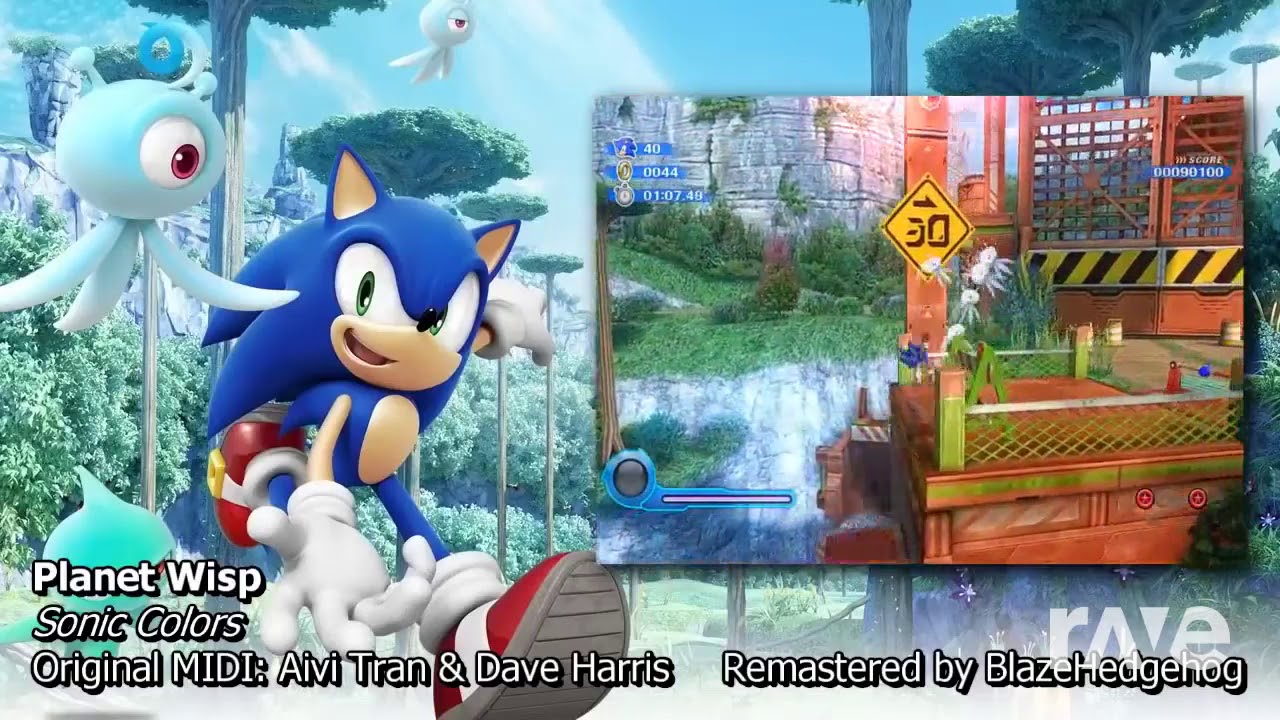 Wisp Mario Galaxy - Sonic Colors & Luma | RaveDj - YouTube