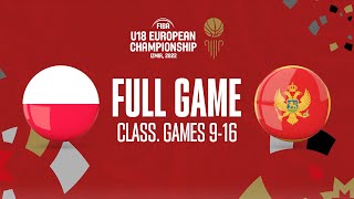 Poland v Montenegro | Full Basketball Game