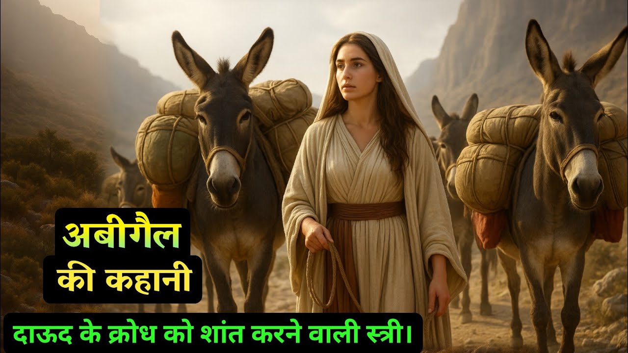 अबीगैल,  वह स्त्री जिसने राजा दाऊद का क्रोध रोक दिया | Abigail Bible Story.
