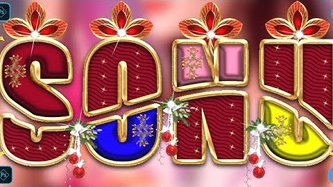 Multi color Glowing glass font Editing How to make glasFont|