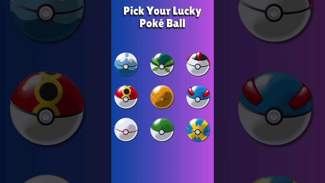 Choose Your Poké Ball to Reveal a Surprise! 🎁 Pokémon Mystery Challenge⚡️Part-29 