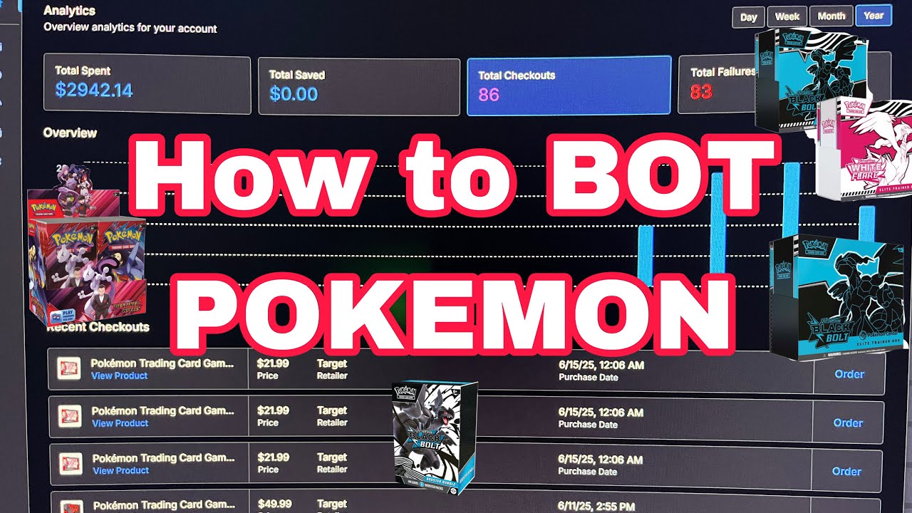 How to BOT Pokemon Cards THE RIGHT WAY