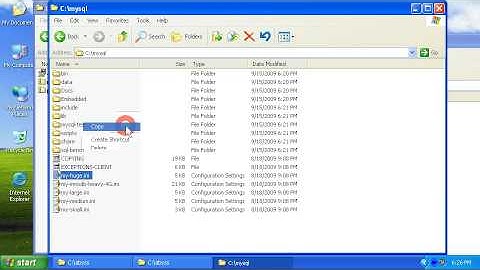 How to install php and MySQL with Abyss webserver - 002 - Windows OS
