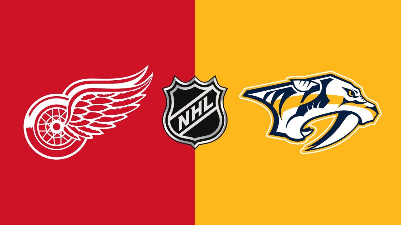 NHL 20 Full Match Detroit Red Wings vs Nashville Predators