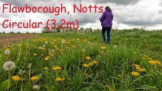 A short 3.2 mile walk to the village of Flawborough in Nottinghamshire