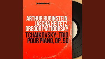 Piano Trio in A Minor, Op. 50 "In Memory of a Great Artist": IIa. Tema con variazioni. Theme