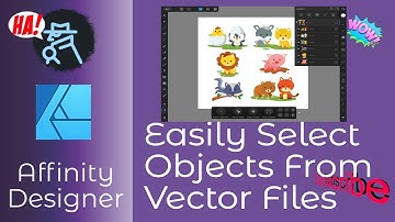 Easily Select Objects From Multiple Object eps Or svg Image Files And Make Sublimation A Lot Easier