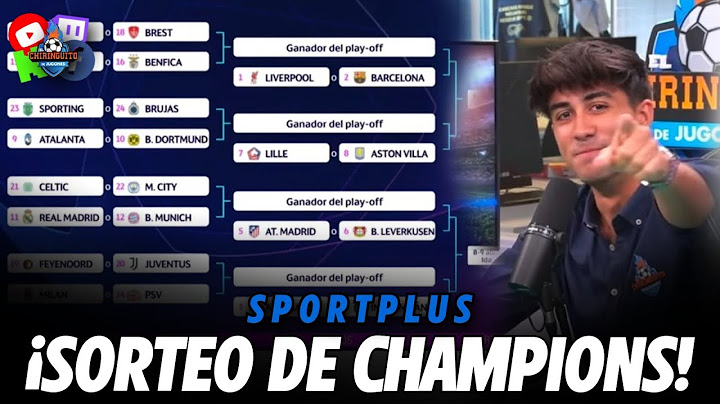 🏆¡SORTEO DE PLAYOFFS DE CHAMPIONS! | Sportplus