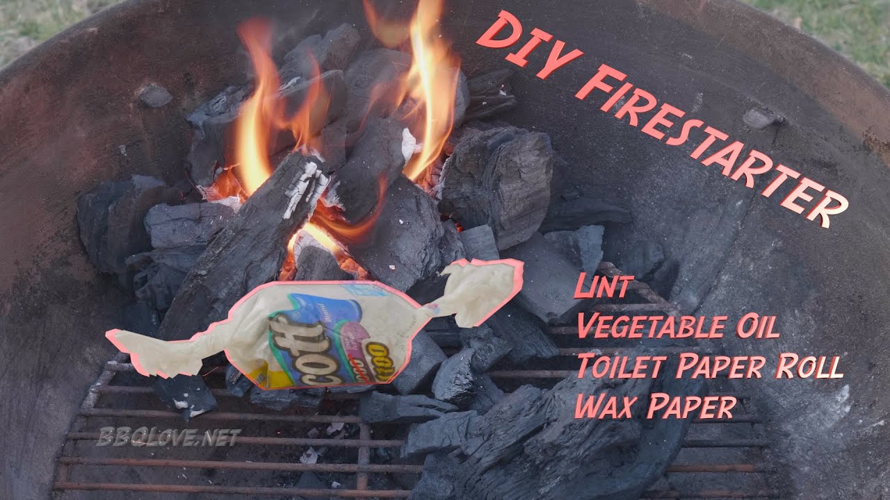 DIY Fire Starters Long Lasting Inexpensive For Charcoal Grills Fire Pits And Fireplaces YouTube