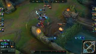 Lee sin clean doublekill