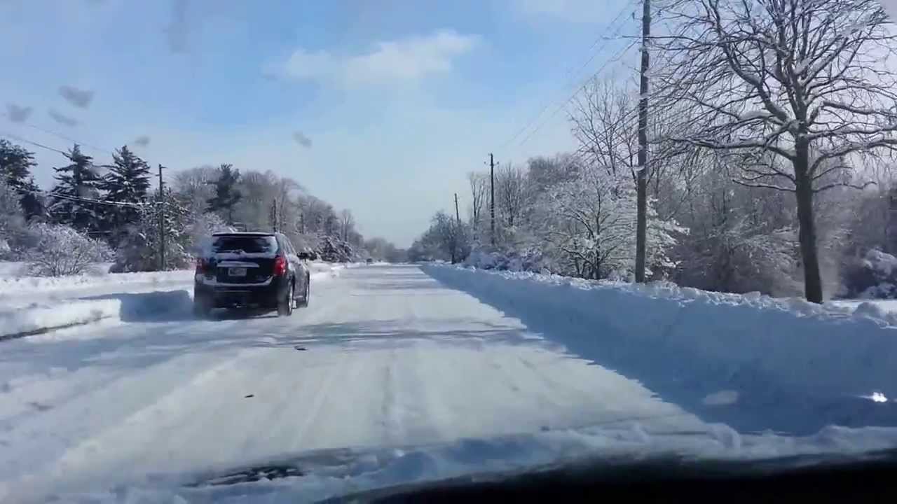 Indianapolis after the Blizzard YouTube