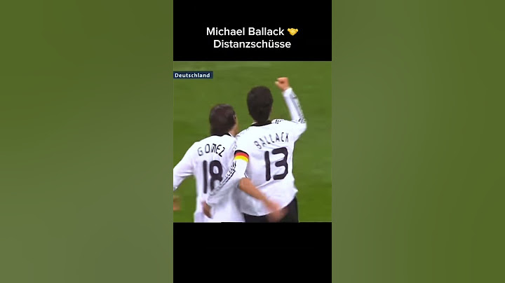 Michael Ballack 🤝 Distanzschüsse
