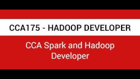 CCA 175 hadoop spark developer certification question series -2