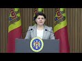 Conferință susținută de prim-ministra Republicii Moldova, Natalia Gavrilița - 28 februarie 2022