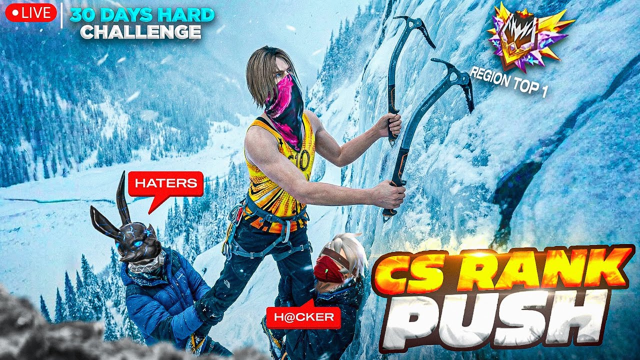 CS RANK PUSH TO REGION || UMP TOP 1 PLAYER SOON || FREE FIRE LIVE