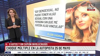 Flor Vigna habló sobre su sexualidad: 'Soy demisexual' Flor Vigna habló sobre su sexualidad: 'Soy demisexual'