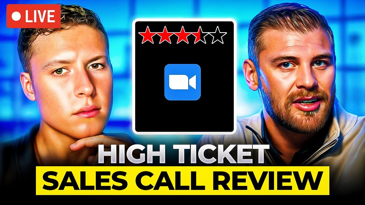 Sales Call Review - YouTube Coaching Offer With $1M/mo Trainer [LIVE]