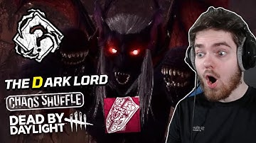 THE MOST CHAOTIC ENDGAME as THE DARK LORD! | Chaos Shuffle A to Z - Dead by Daylight Killer Gameplay