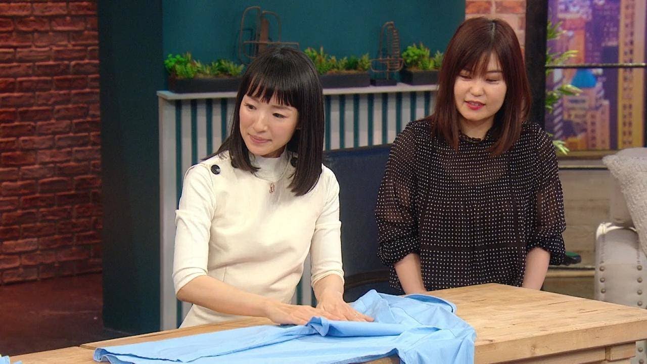 Organizing Guru Marie Kondo Shows You How To Fold a Dress Shirt for Travel | Rachael Ray Show