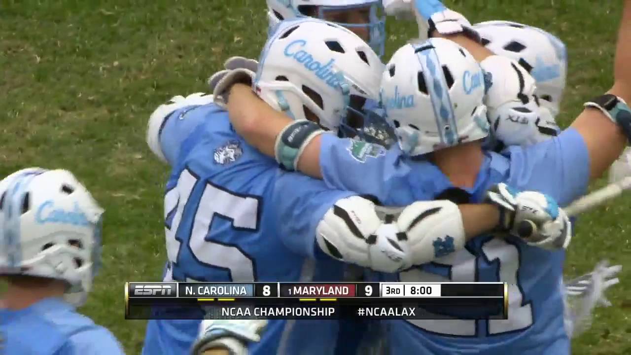 Kyle Bernlohr (Maryland) vs. Brian Balkam (UNC) Goalies Saves NCAA