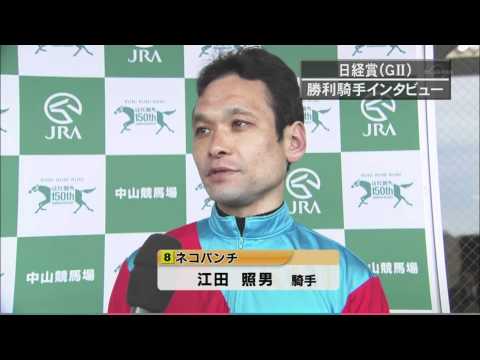 2012年　日経賞　ネコパンチ　江田照男騎手勝利ジョッキーインタビュー