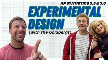 Experimental Design Explained - AP Statistics Topics 3.5 & 3.6