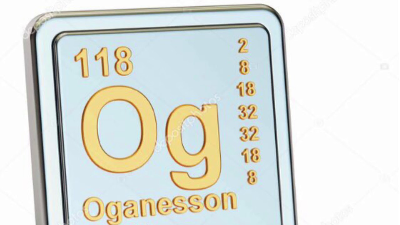 Oganesson Og english - Marcos Cassagne