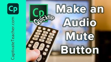 Adobe Captivate - Make An Audio Mute Button