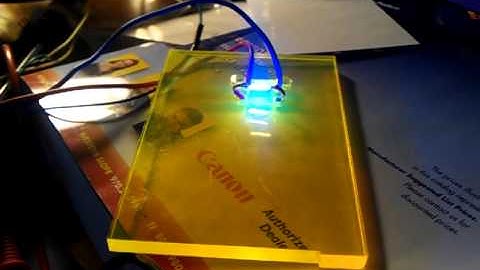 Spark gap ignitor test 5v 2a