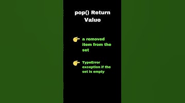 python built-in set pop method #function #programming  #python #inbuilt #set #remove #pop #method #p