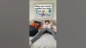 When Your Homie Cuddles You While You Nap Shorts Sebb And Dion Sebasdion 