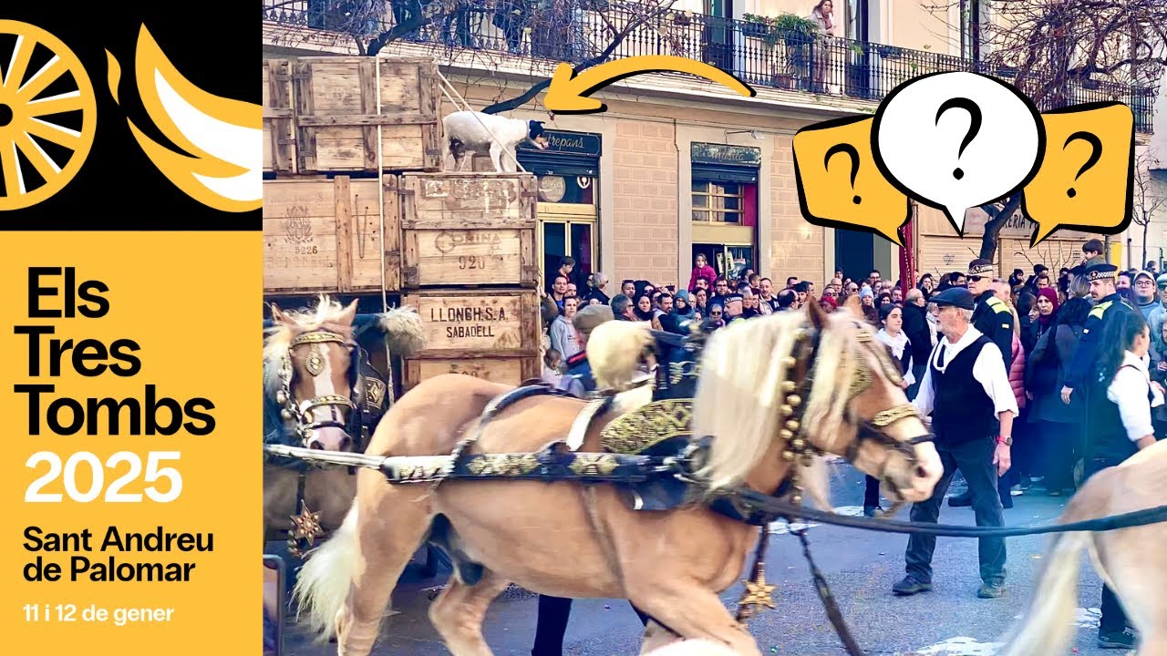 Барселона 4К. Три гробницы Сан-Андреу-де-Паломар 2025. Полный обзор события.