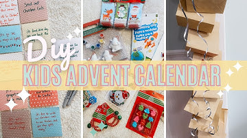 DIY ADVENT CALENDAR 2024 | KIDS ADVENT CALENDAR | HOW TO MAKE AN ADVENT CALENDAR | CHRISTMAS DIY
