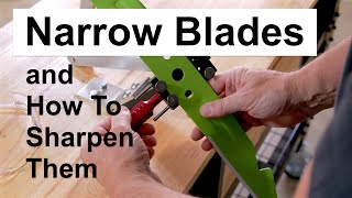 How To Clamp Narrow Blades in Your All American Sharpener