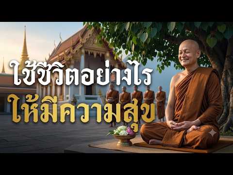 ใช้ชีวิตอย่างไร " ให้มีความสุข "
