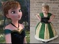 【手作り】　「アナ雪」のかわいい手作り衣装を紹介！　～アナ編～　【仮装】