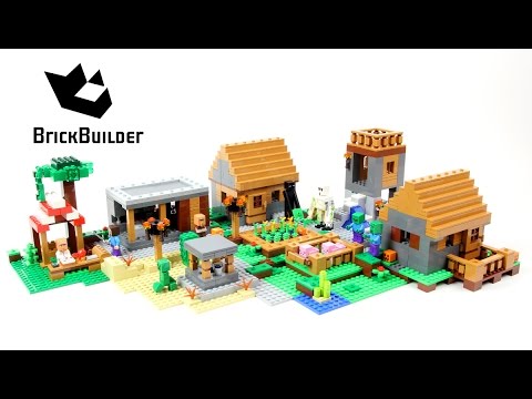 LEGO MINECRAFT 21128 The Village - Speed Build for Collecrors - Collection 57 sets