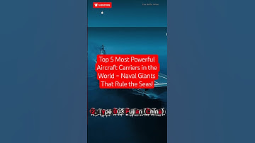 #aircraftcarrier Top 5 Most Powerful Aircraft Carriers in the World Naval Giants That Rule the Seas!