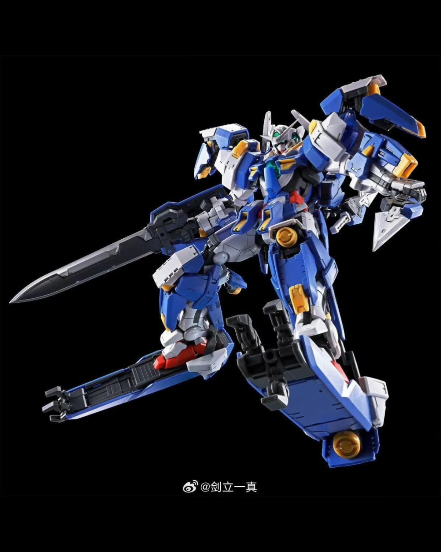 ロボット RG GUNDAM AVALANCHE EXIA & BLAST IMPULSE RG 1/144 GUNDAM AVALANCHE EXIA' | GUNDAM | PREMIUM BANDAI USA