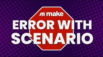 🛑 Make.com Encountered error in scenario emails - Make Global Notifications - Email Preferences