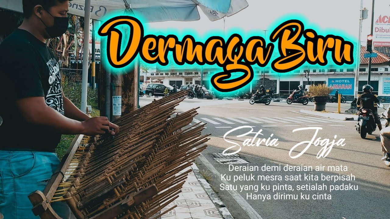 DERMAGA BIRU angklung satria jogja | musik versi angklung