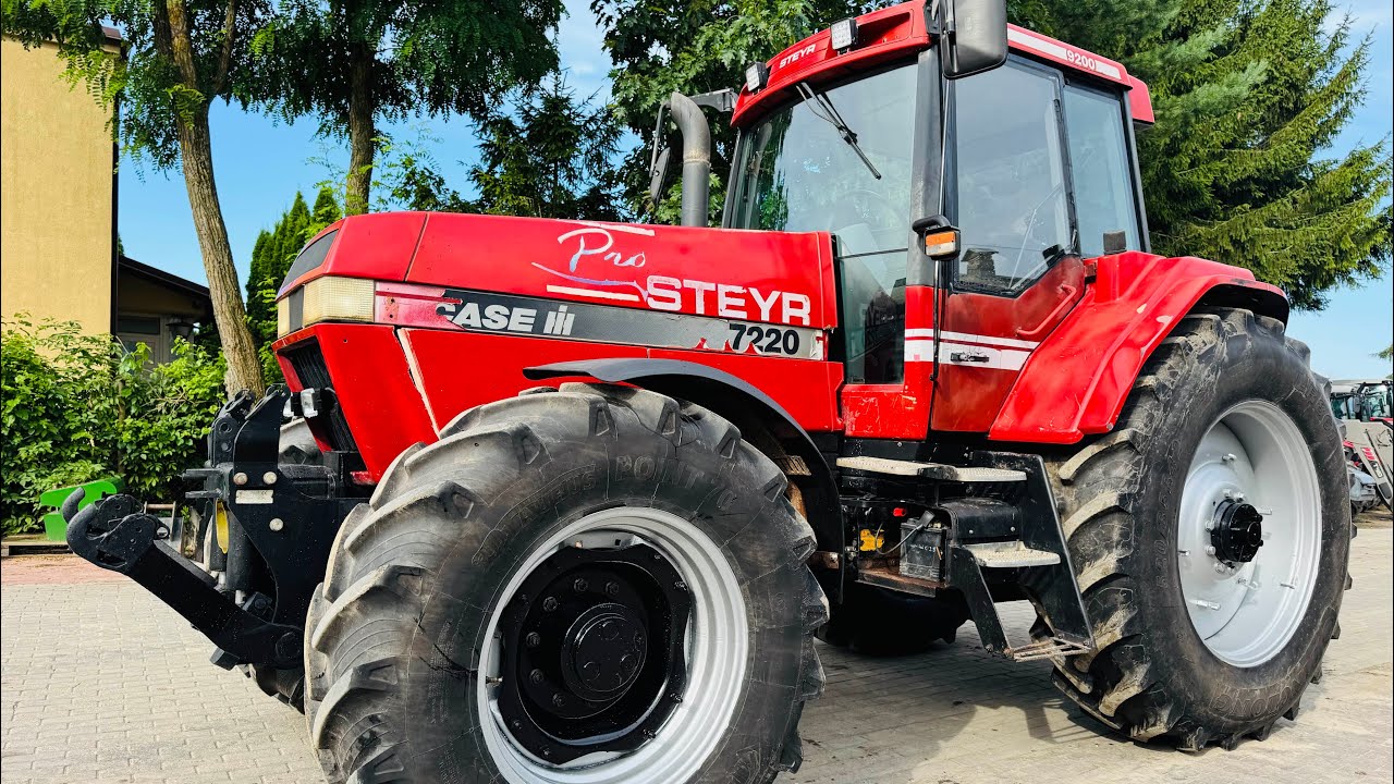 Case Magnum 7220 PRO, 1997r, przedni TUZ i WOM, nowe opony, pneumatyka, engine sound *PESTROL* 