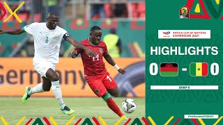 Malawi - Senegal Highlights - #TotalEnergiesAFCON2021 - Group B