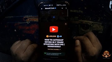 How To Actually Retire In 7 Years (Starting With $0) | Memegirls Code | Youtube Video Code Memefi