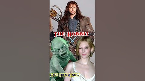 🏹The Hobbit: An Unexpected Journey (2012) #castthenandnow #ytshorts #thehobbit #movie