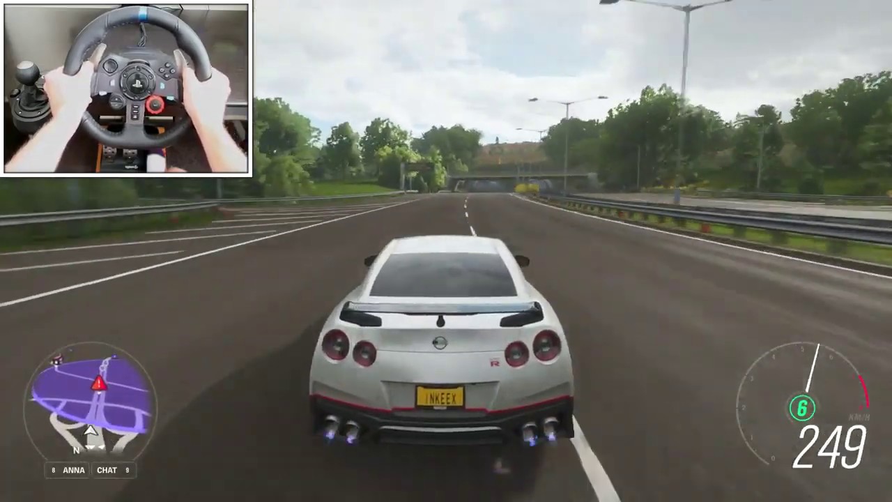 Forza horizon 4 logitech g27 вместо газа тормоз