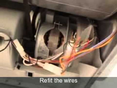 How to change the capacitor on a tumble dryer - YouTube starting capacitor wiring diagram 